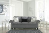 Picture of Agleno - Charcoal Loveseat