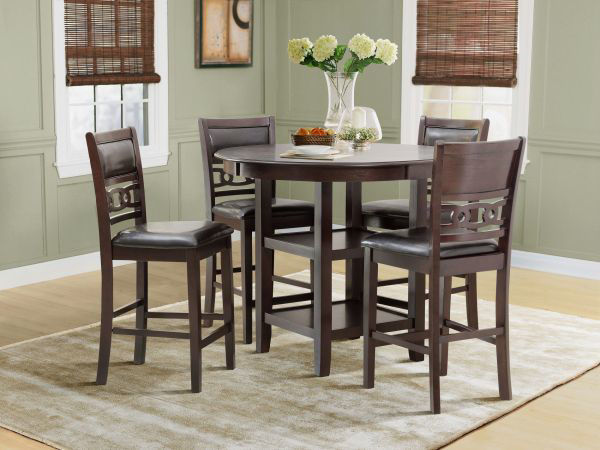 Picture of Mia - Black 5PC Pub Set