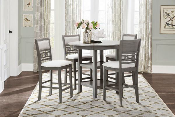 Picture of Mia - Gray 5PC Pub Set