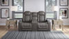 Picture of Hyllmont - Gray Dual Power Reclining Sofa