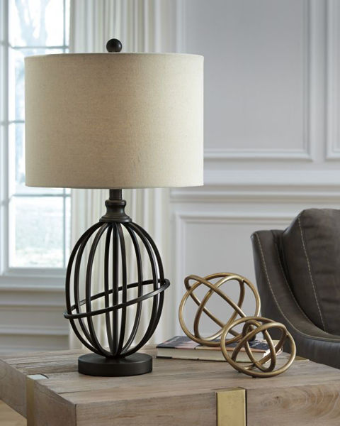 Picture of Manasa - Bronze Metal Table Lamp