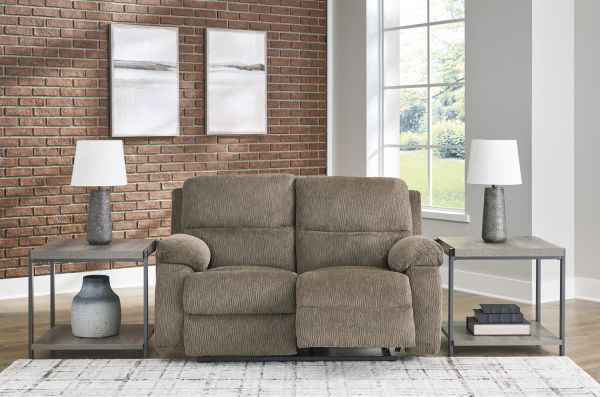 Picture of Scranto Oak Reclining Loveseat