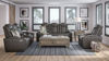 Picture of Hyllmont - Gray Dual Power Reclining Sofa