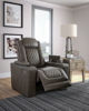 Picture of Hyllmont - Gray Dual Power Reclining Sofa