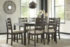 Picture of Rokane - Brown 7-Piece Dining Set