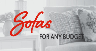 Sofas for any budget